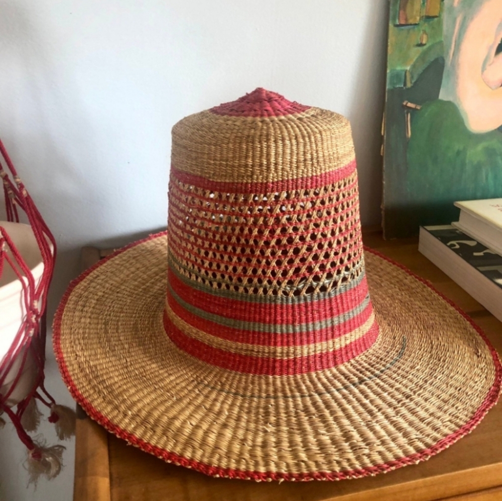 Boho Vintage Straw Hat